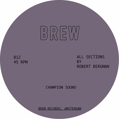 Brew B12 -Snippets- CHAMPION SOUND, out in a minute