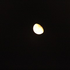 Snow on the moon