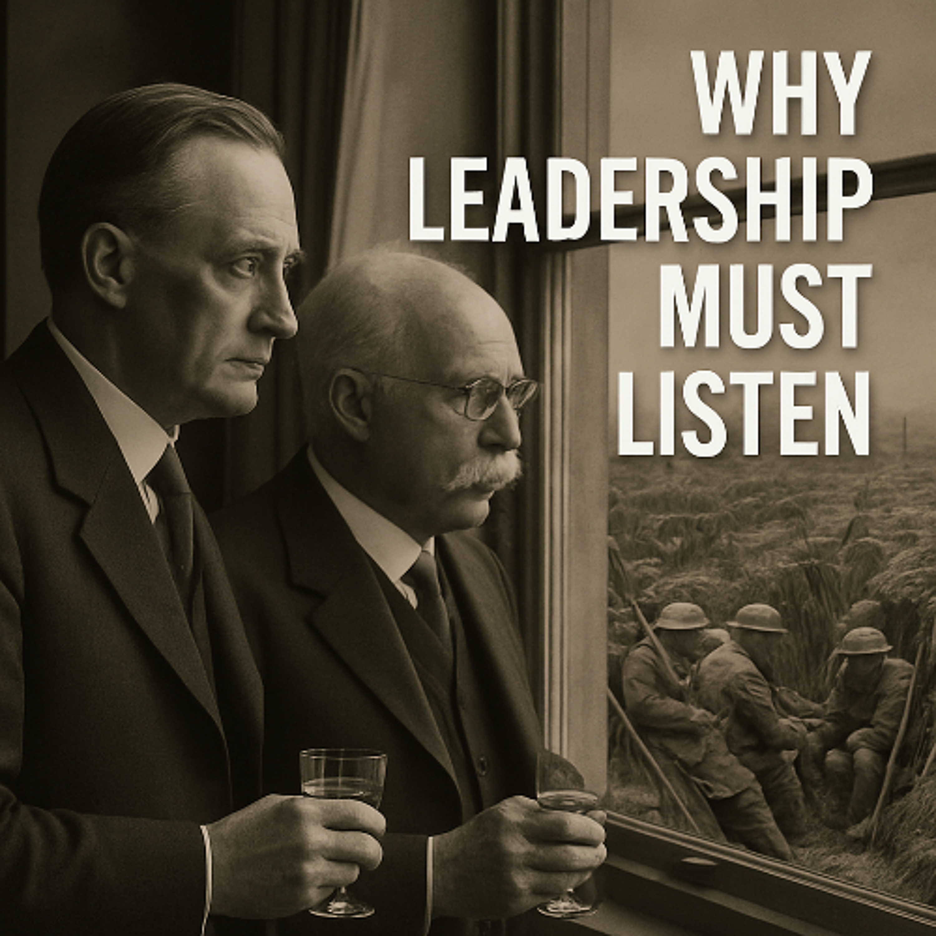 WHY LEADERS MUST LISTEN