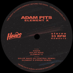 PREMIERE: Adam Pits - Element X [Haŵs]