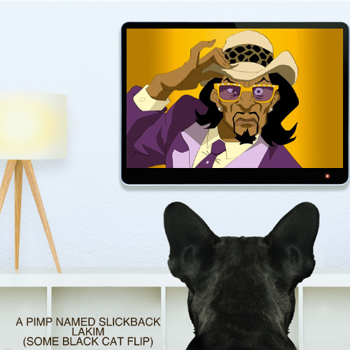 A Pimp Named Slickback-LAKIM (Some Black Cat Flip)[FREE DOWNLOAD]