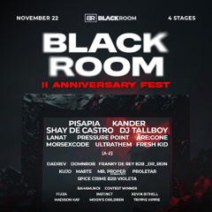 BLACKROOM ANNIVERSARY SEEDDJ GIG CONTEST