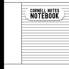 READ [PDF] Cornell Notes Notebook: Note Taking System for Students, Te