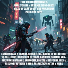 Full Spectrum Volume 5 - Jungle/DNB Mix (1994-2025) - Mixed By Gary S B2B Paul L - 28th June 2025