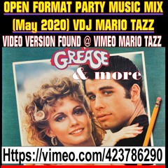OPEN FORMAT PARTY MUSIC MIX MAY 2020 DJ MARIO TAZZ (VIDEO VERSION @ VIMEO)