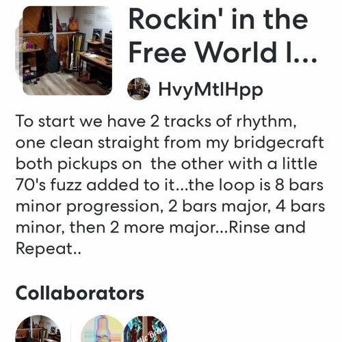 Rockin in the Free World ( #looperjam ) ... w/ #blabbud @chaoticbrew