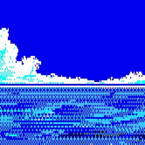 slanted seaside