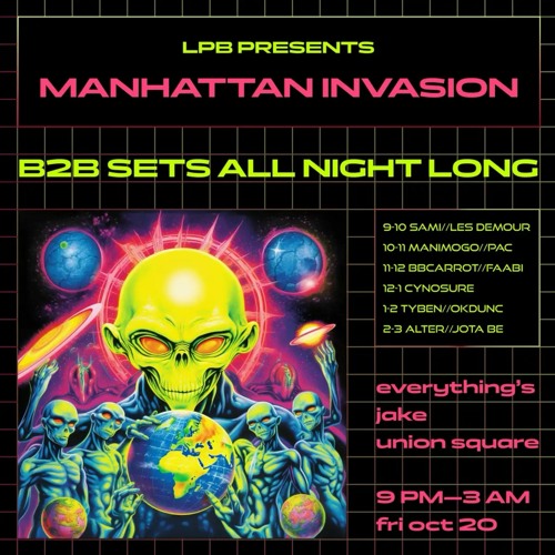 Manhattan Invasion - MANIMOGO b2b PAC