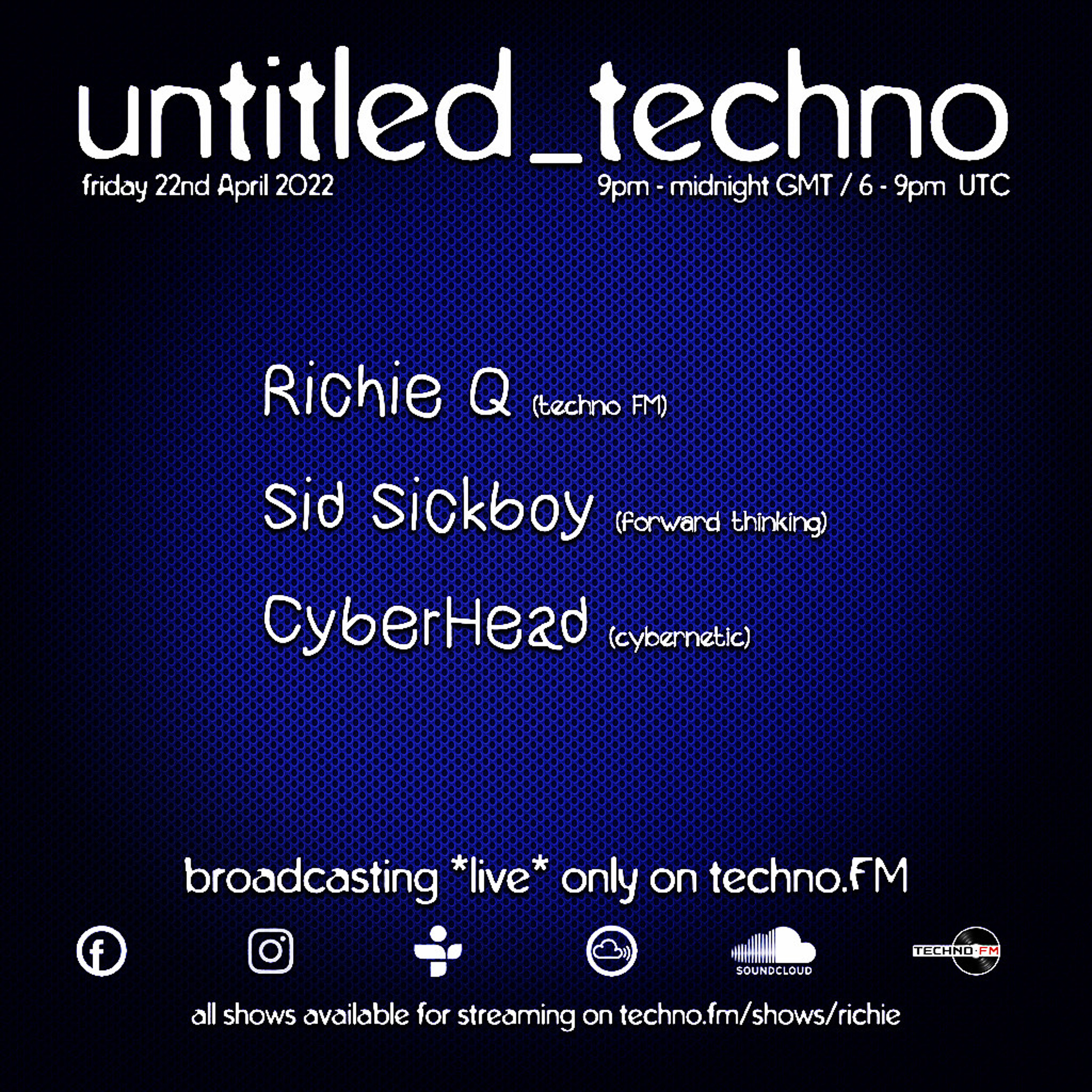 Richie Q (untitled_techno *Live* on techno.FM)