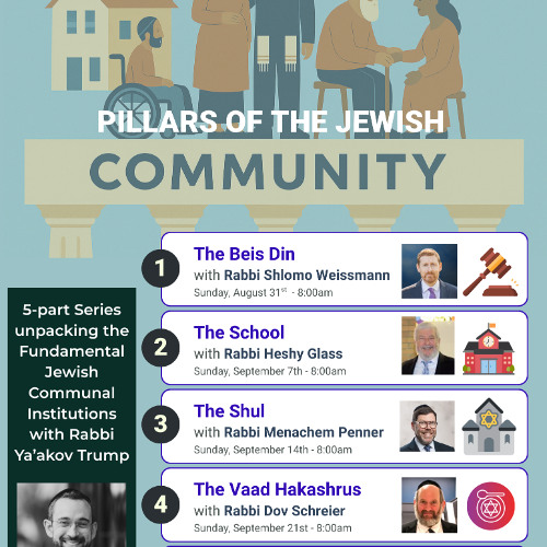 Pillars of the Jewish Community: The Vaad Hakashrus with Rabbi Dov Schreier