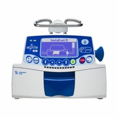 Bomba de infusión de hospital. Alarma