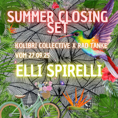 Summer Closing Open Air by Kolibri @ Rad Tanke Leipzig - 27.09.2025 Elli Spirelli