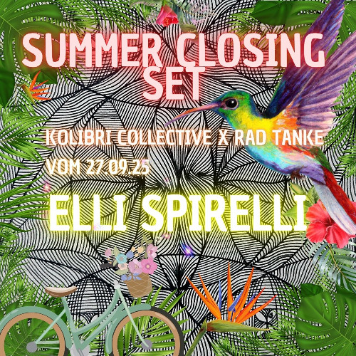 Summer Closing Open Air by Kolibri @ Rad Tanke Leipzig - 27.09.2025 Elli Spirelli