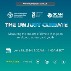 The Unjust Climate: Measuring the impacts of climate change on rural poor, women, and youth