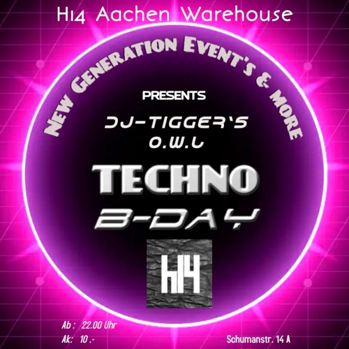 UNCHAINED SENSES @ H14 Aachen // Tigger & OWL's Birthday Rave