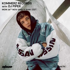 Kommerz Records avec DJ Piper - 28 Novembre 2022