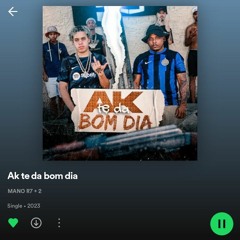 AK te da BOM DIA -✌🏾🥷🏽Racovi FT. mano R7 (prod. LB Único)