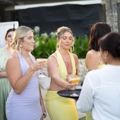 sunset cocktail hour - J+A wedding 2024