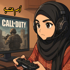 أُمُّ عَتَبْ تلعب call of duty
