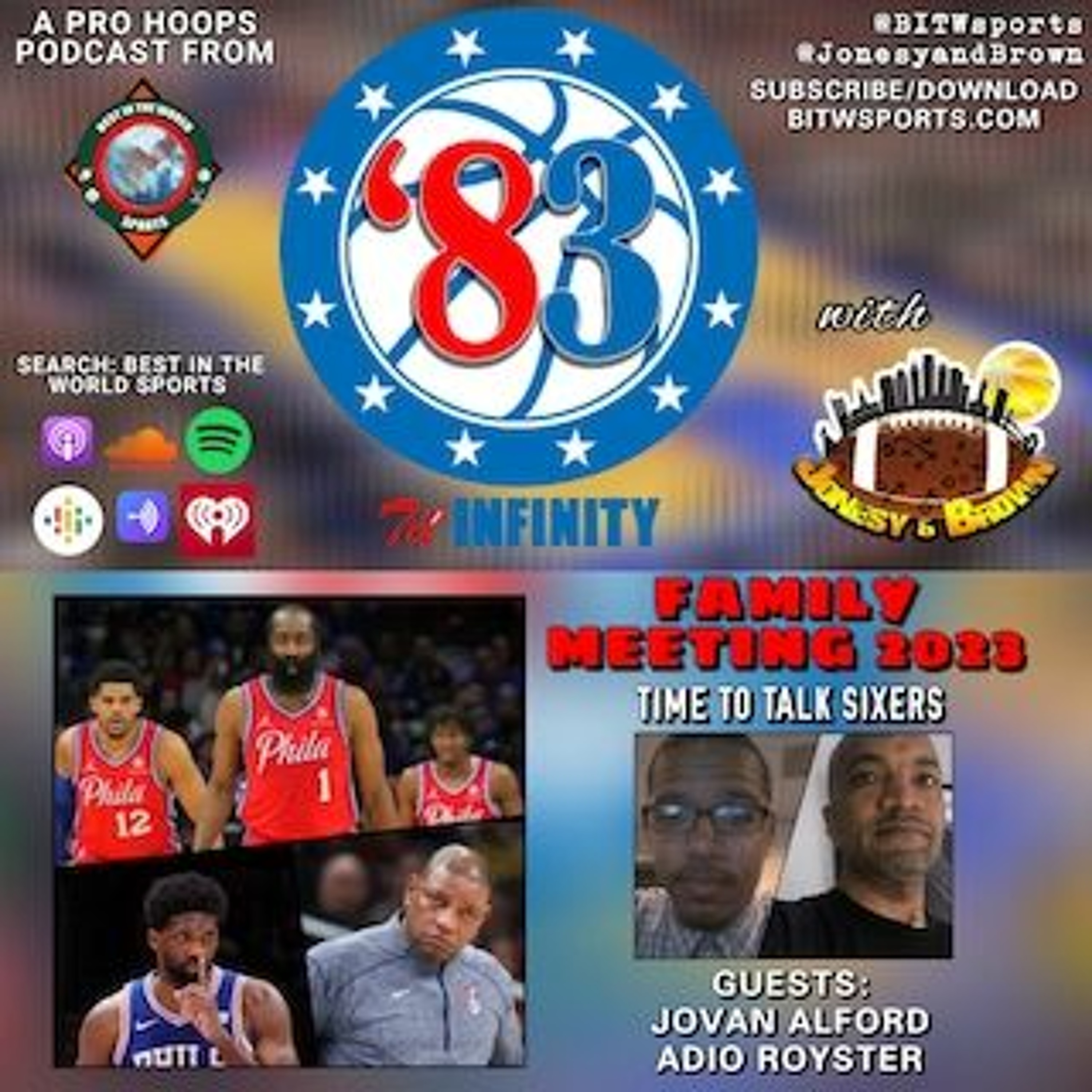 83 'til Infinity - It's Over. Sixers Lose to the Celtics in Gm 7; Let's Talk about it. (051523) episode artwork