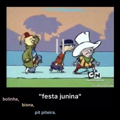 "festa junina" - entre vermelhos e azuis