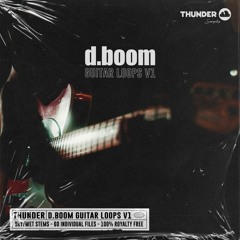 d.boom Guitar Loops V1 presented by Thunder Samples (HipHop Guitar Loops/Wet Demo)