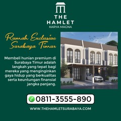 Hub 0811-3555-890,  Beli Real Estate Bebas Biaya KPR di Surabaya Timur!