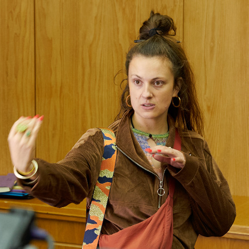 Daisy-May Hudson in Conversation with Alex Kalymnios on Lollipop