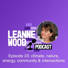 Episode 23 - climate, nature, energy, community & intersections