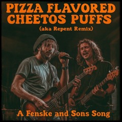 Pizza flavored Cheetos Puffs aka Repent Remix