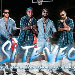 Blessd, Jhayco, Anuel AA, Maluma - SI TE VEO
