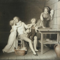 Hilaire Ledru, "The Painful Farewell, or Lesurques’s Farewell to His Family"