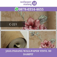 JASA PASANG WALLPAPER VINYL 3D DAMPIT