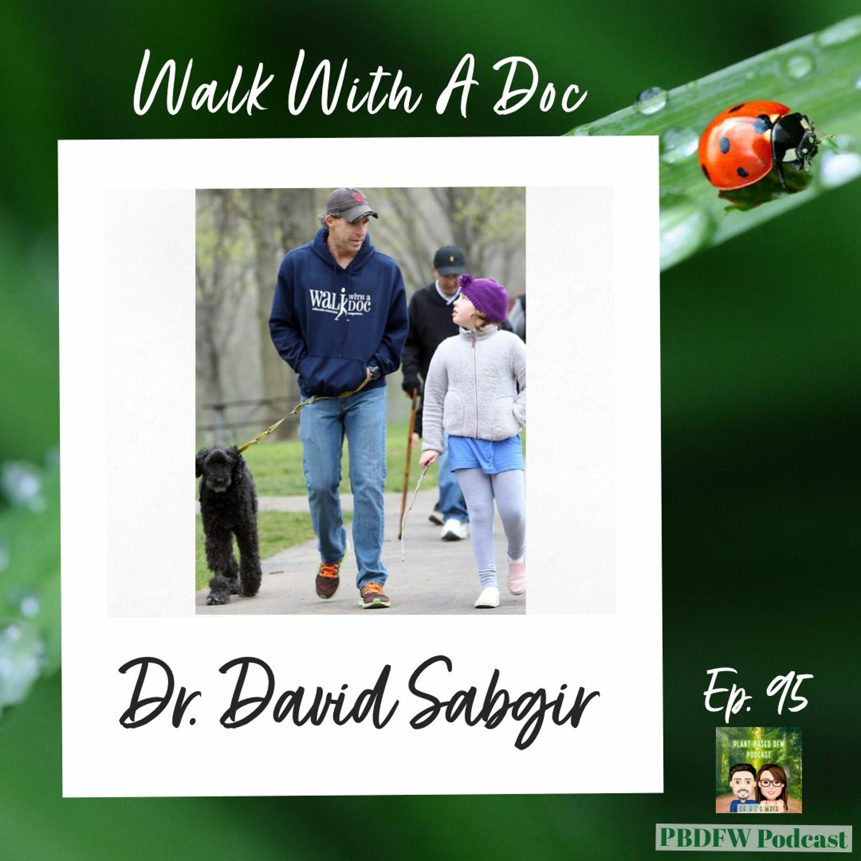 95: Walk to A Prevent Heart Attack, Cardiologist Dr. David Sabgir | Walk With A Doc Image