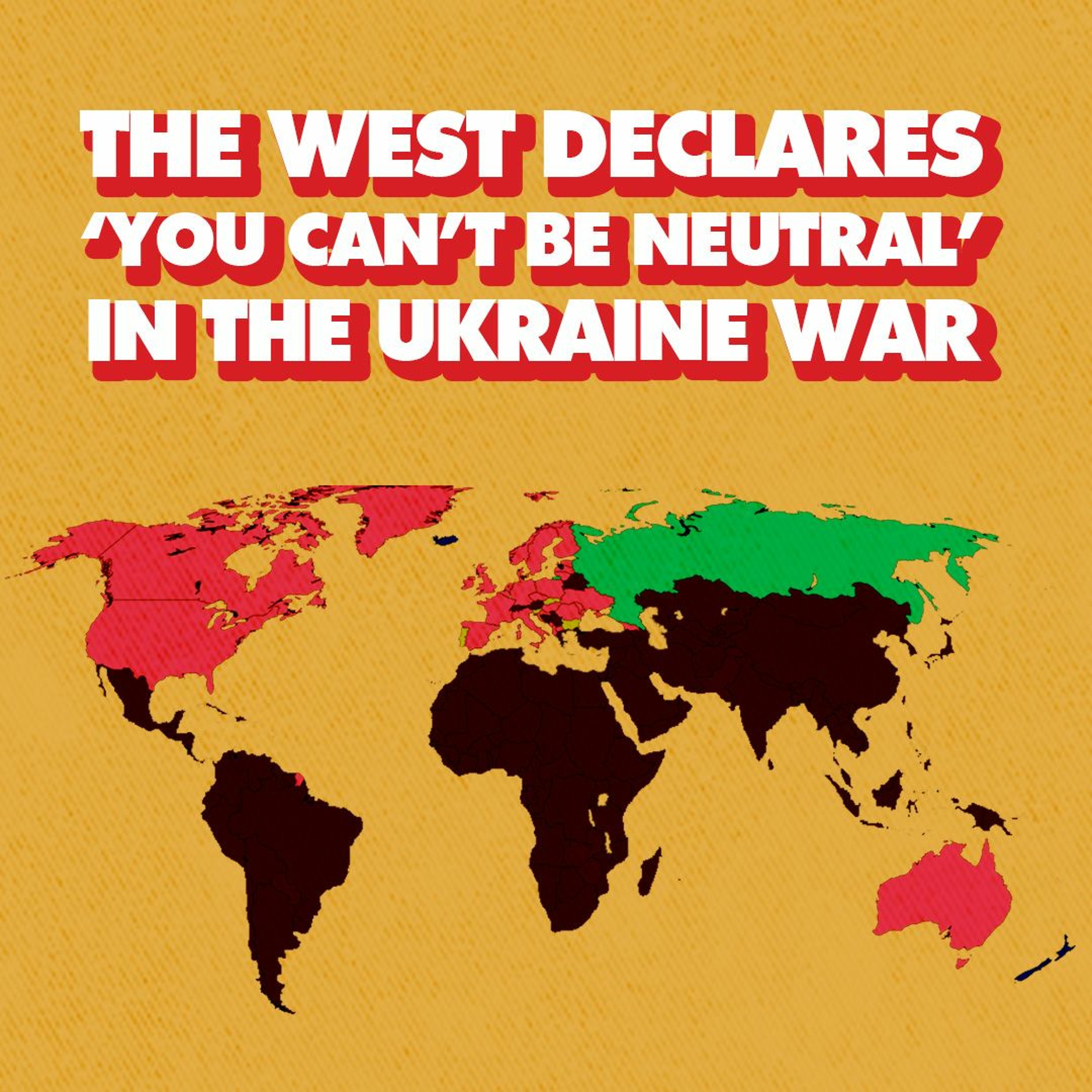 West tells Global South 'you can't be neutral' in Ukraine war: You are either with us, or against us
