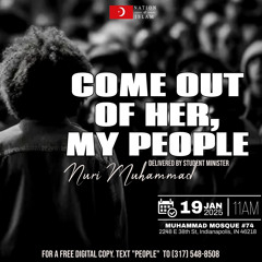 Come Out of Her My People.m4a