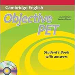 [Free] EBOOK 💖 Objective PET Self-study Pack (Student's Book with answers with CD-RO