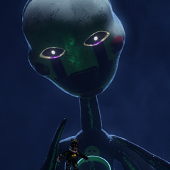 the music cube by the puppet