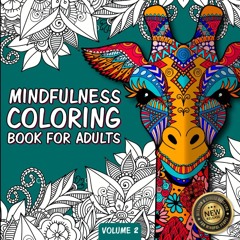 Mindfulness Coloring Book For Adults: For Mindful People | Feel the Zen With Stress Relieving Desig