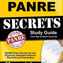 VIEW KINDLE PDF EBOOK EPUB Panre Prep Review: Panre Secrets Study Guide: Panre Review