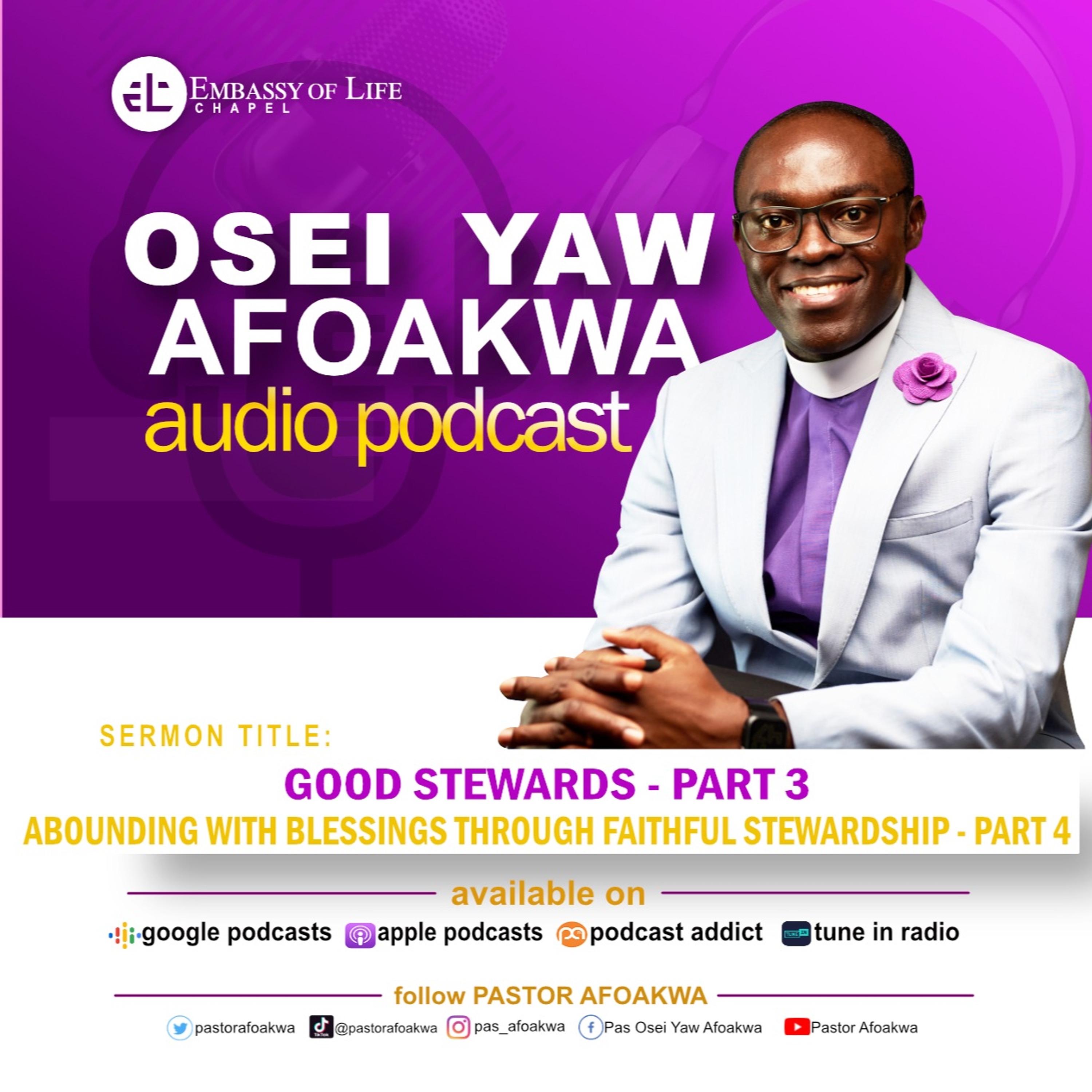 Good Stewards - Part 3 (Abounding With Blessings Through Faithful Stewardship - Part 4) episode artwork