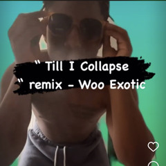 “Till I Collapse” remix - Woo Exotic #LLPS #popsmokemodeactivated #50cent #nyconthemap #LLC 💚🖤💙💫🔥