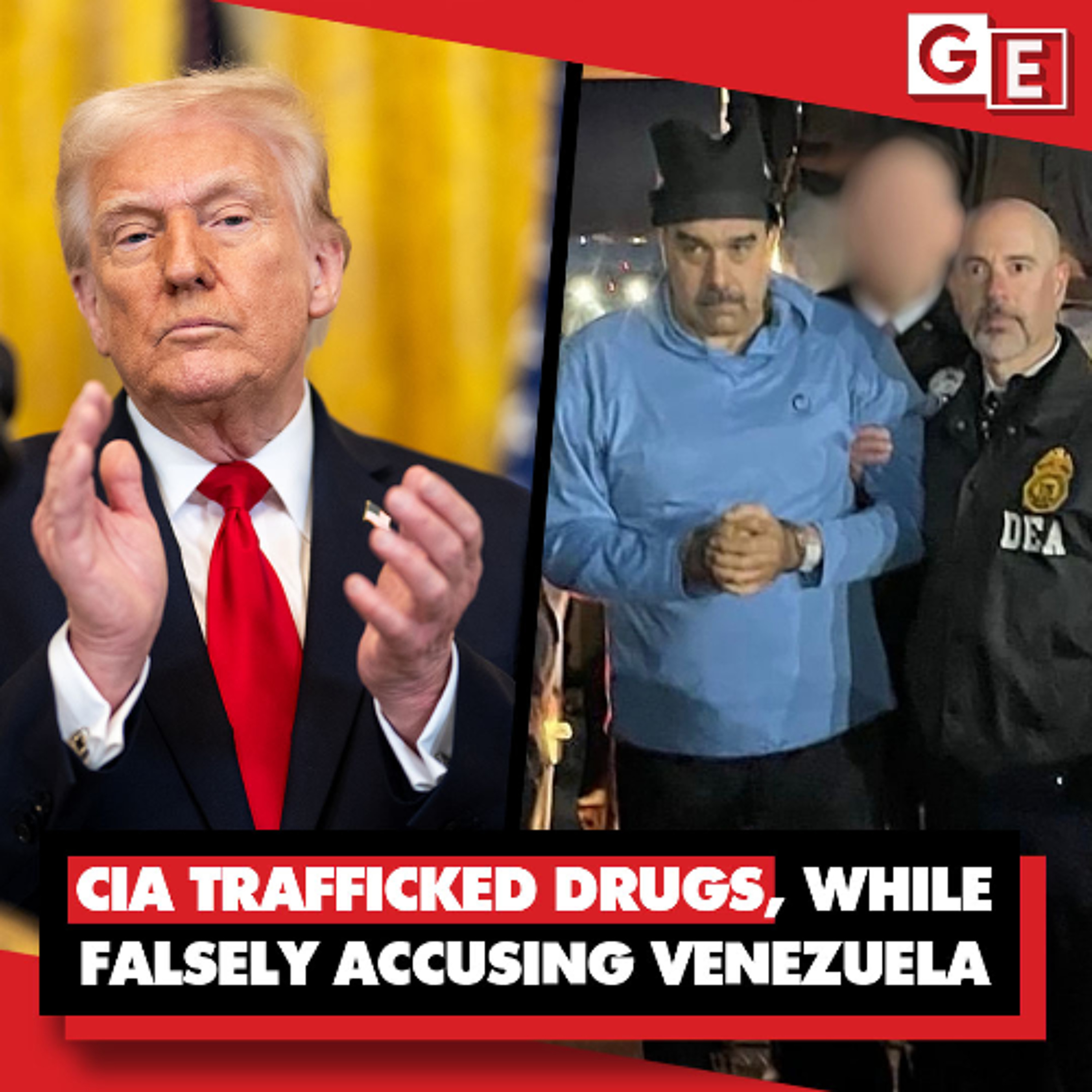 USA admits it lied about Venezuela drug trafficking - while CIA supported cartels