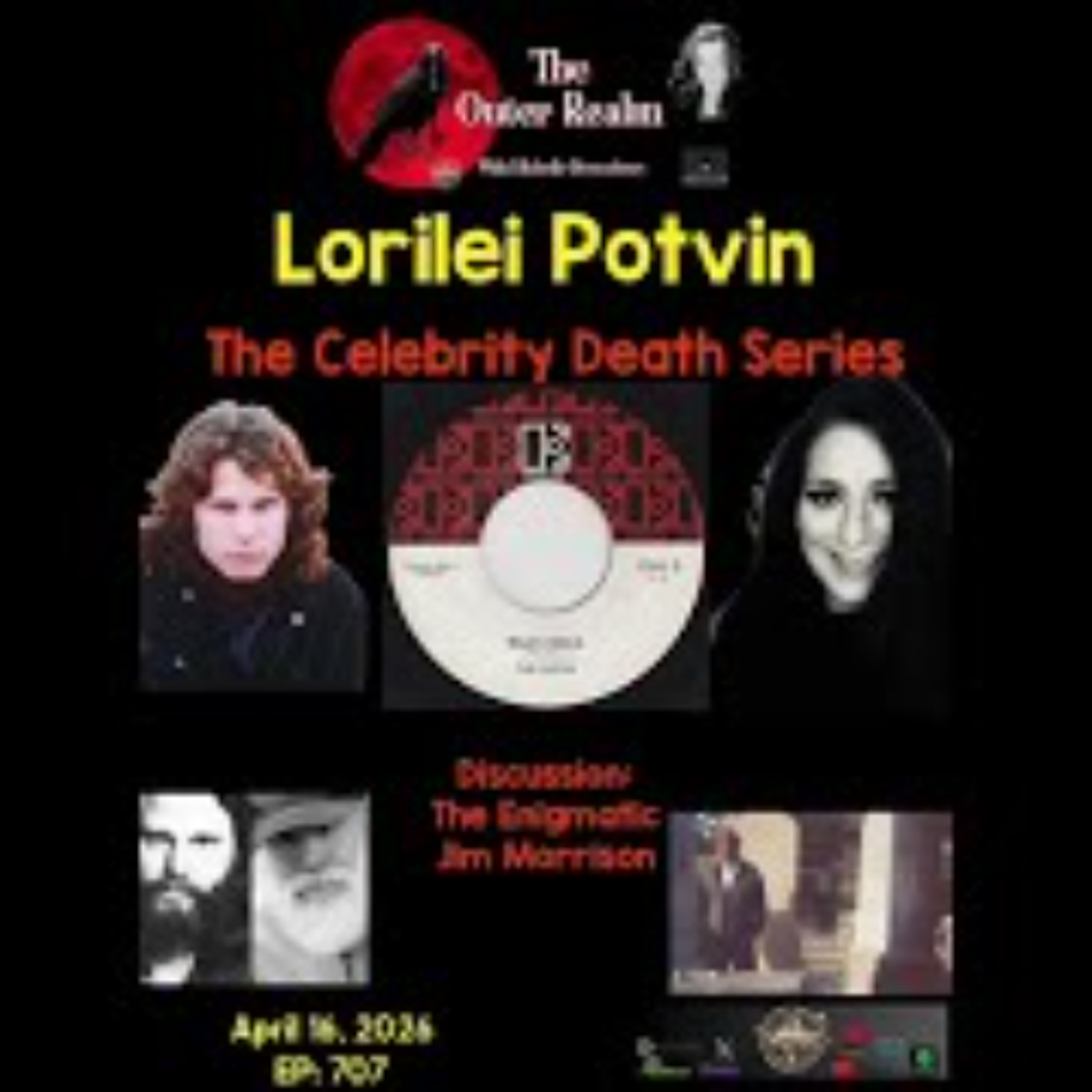 The Outer Realm - Celebrity Mystery Series - The Enigmatic Jim Morrison with Lorilei Potvin episode artwork