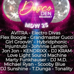 Disco Den Memorial Day Sun Rise Set