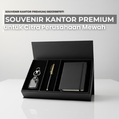 Souvenir Kantor Premium untuk Citra Perusahaan Mewah