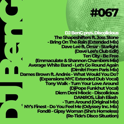 067 - DJ BenG pres. Discolicious (28.06.2022)