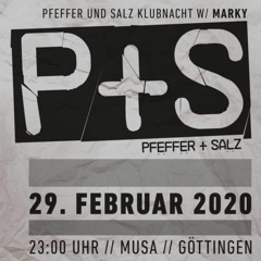 P+S Klubnacht w/ Marky -  NILS HAZE