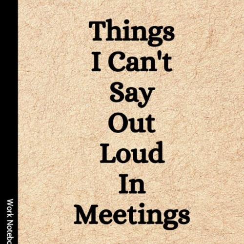 read work notebook: funny office notebook (6 x 9 blank lined paper) coworke