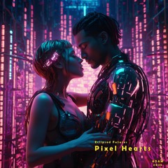 Pixel hearts